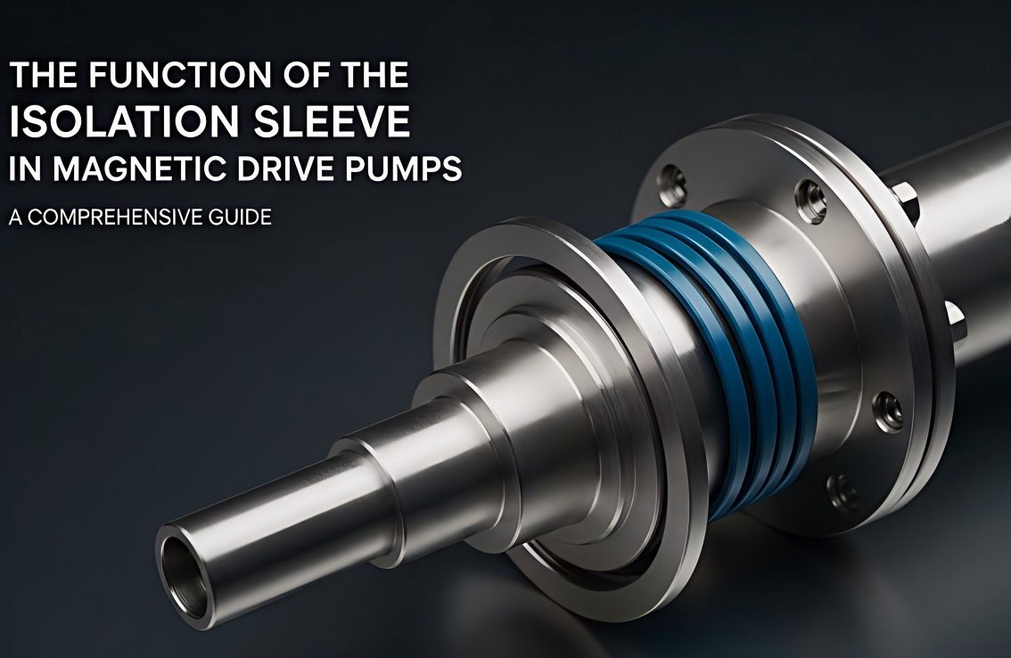 A mágneses meghajtó szivattyúk szigetelő hüvelyének funkciója